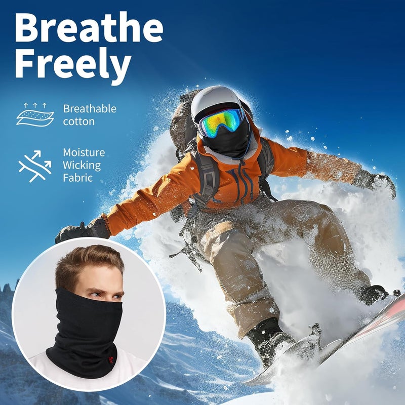 LANLFY Store قناع وجه FR للرجال CATHRC2 واقي عنق مقاوم للنيران 100% قطن درع لحام قوس كهربائي 12CAL - Image 5